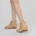 Roman-Inspired Hollow Wedge Sandals ?C Bunion-Friendly Summer Elegance