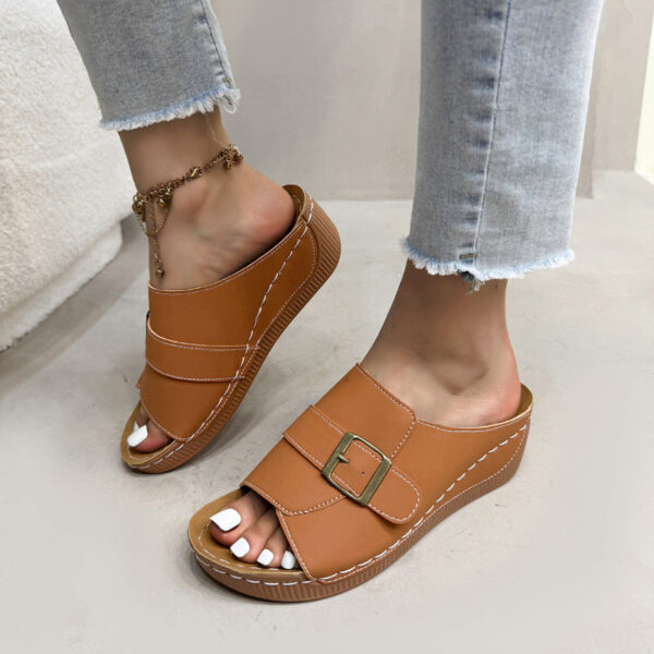 Bunion-Relief Slide Sandals for Women