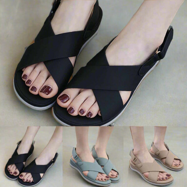 Anatomical Comfort Sandals ?C Soft Footbed Support for Bunions