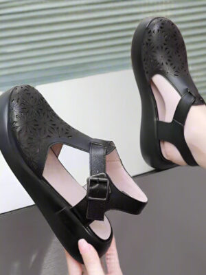 Platform Wedge Sandals with Thick Soles
