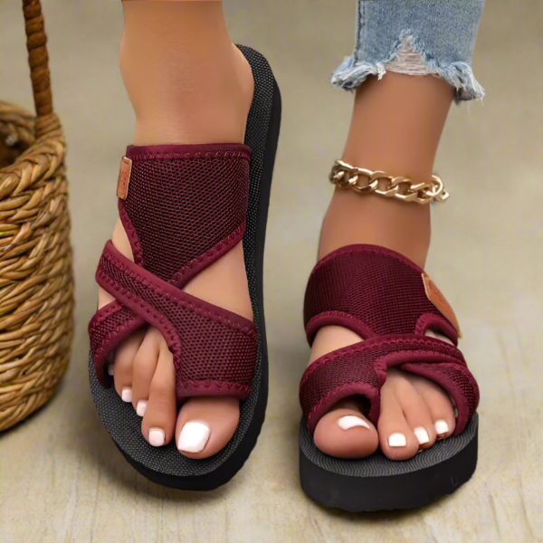 Sporty Chic Bunion-Friendly Sandals