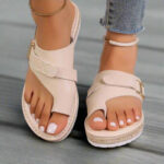 Chic Open Toe Sandals for All Day Walking Comfort