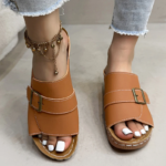 Bunion-Relief Slide Sandals for Women