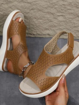 Premium Orthopedic Sandals with Breathable Perforations for Superior Foot Comfort