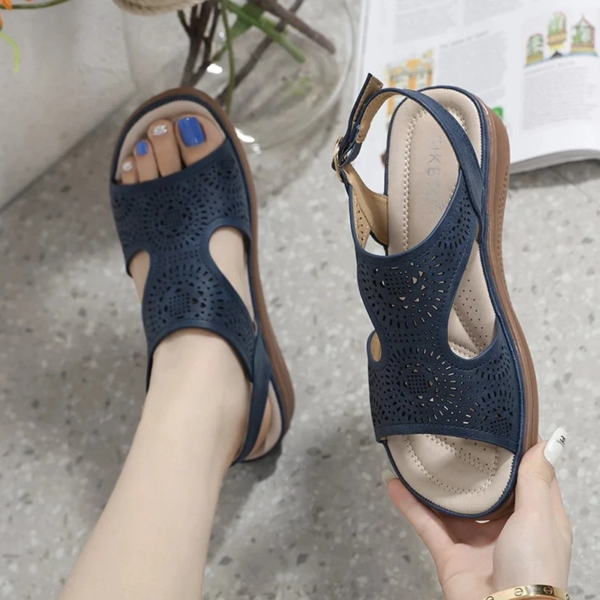 Versatile Slingback Sandals with Cushioned Footbed