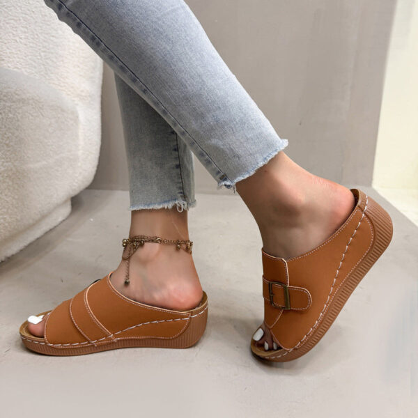 Bunion-Relief Slide Sandals for Women