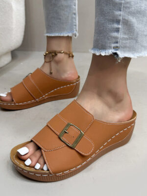 Bunion-Relief Slide Sandals for Women