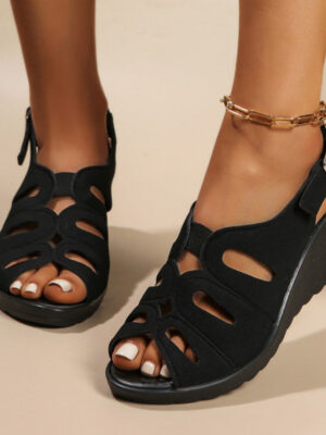 Fashionable Slingback Comfort Sandals