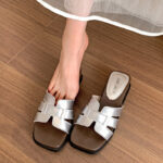Women's Retro Wedge Heel Slippers