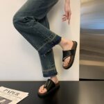 Retro Thick Bottom Slippers ?C Hide Bunions in Style & Comfort