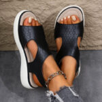 Premium Orthopedic Sandals with Breathable Perforations for Superior Foot Comfort