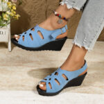 Fashionable Slingback Comfort Sandals