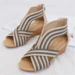 Boho-Chic Bunion-Friendly Wedge Sandals