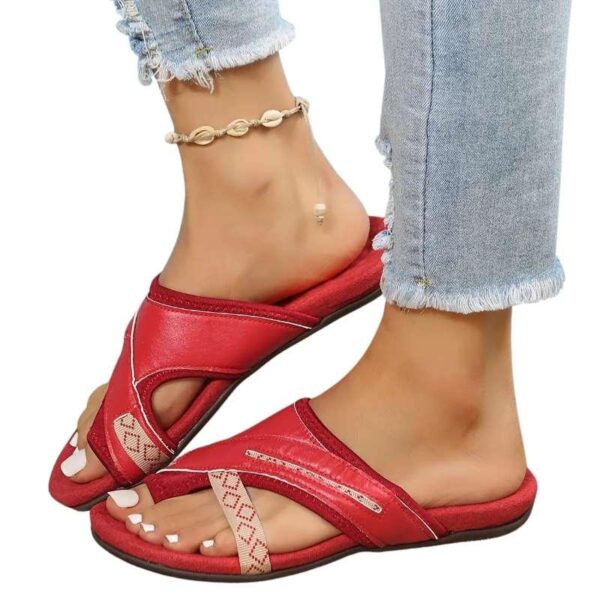 Women's Wide Flip Flops for Bunions