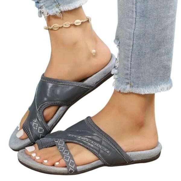 Women's Wide Flip Flops for Bunions