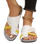 Women's Wide Flip Flops for Bunions